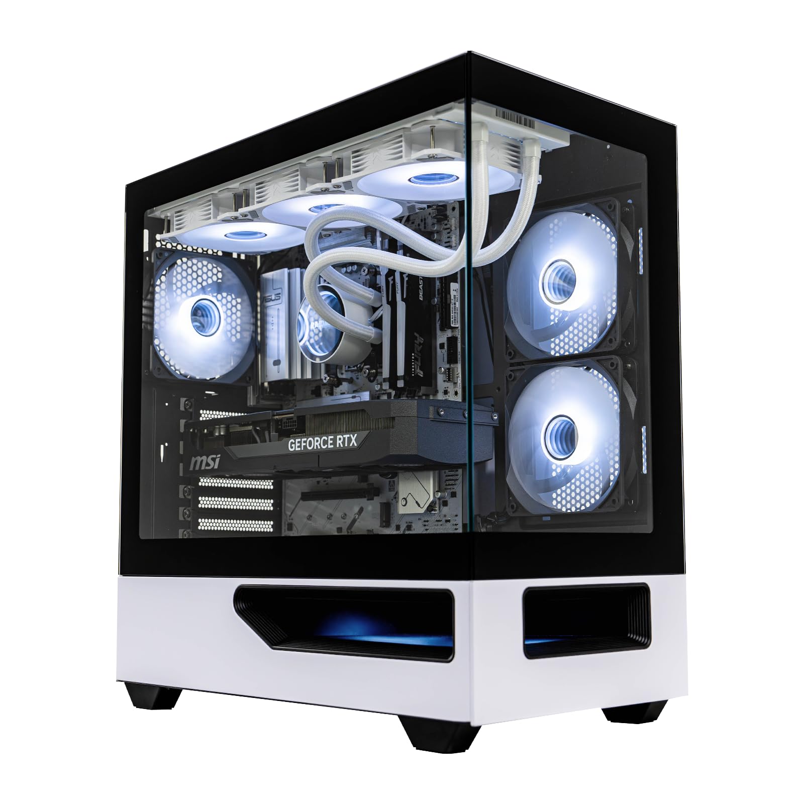 Amazon.com: RAIDMAX H200 Air Tunnel Gaming Case, Panoramic
